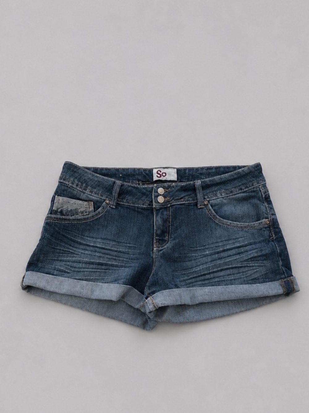 SO Juniors size 15 denim shorts